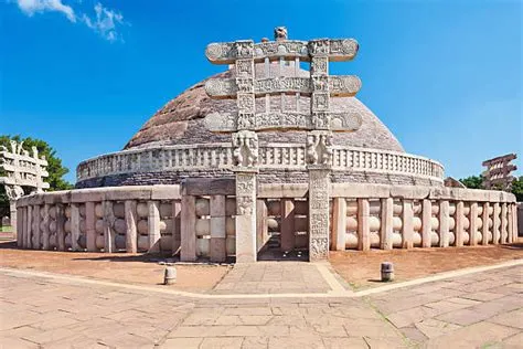Sanchi Stupa ancient Buddhist dome monument for spiritual and historical exploration